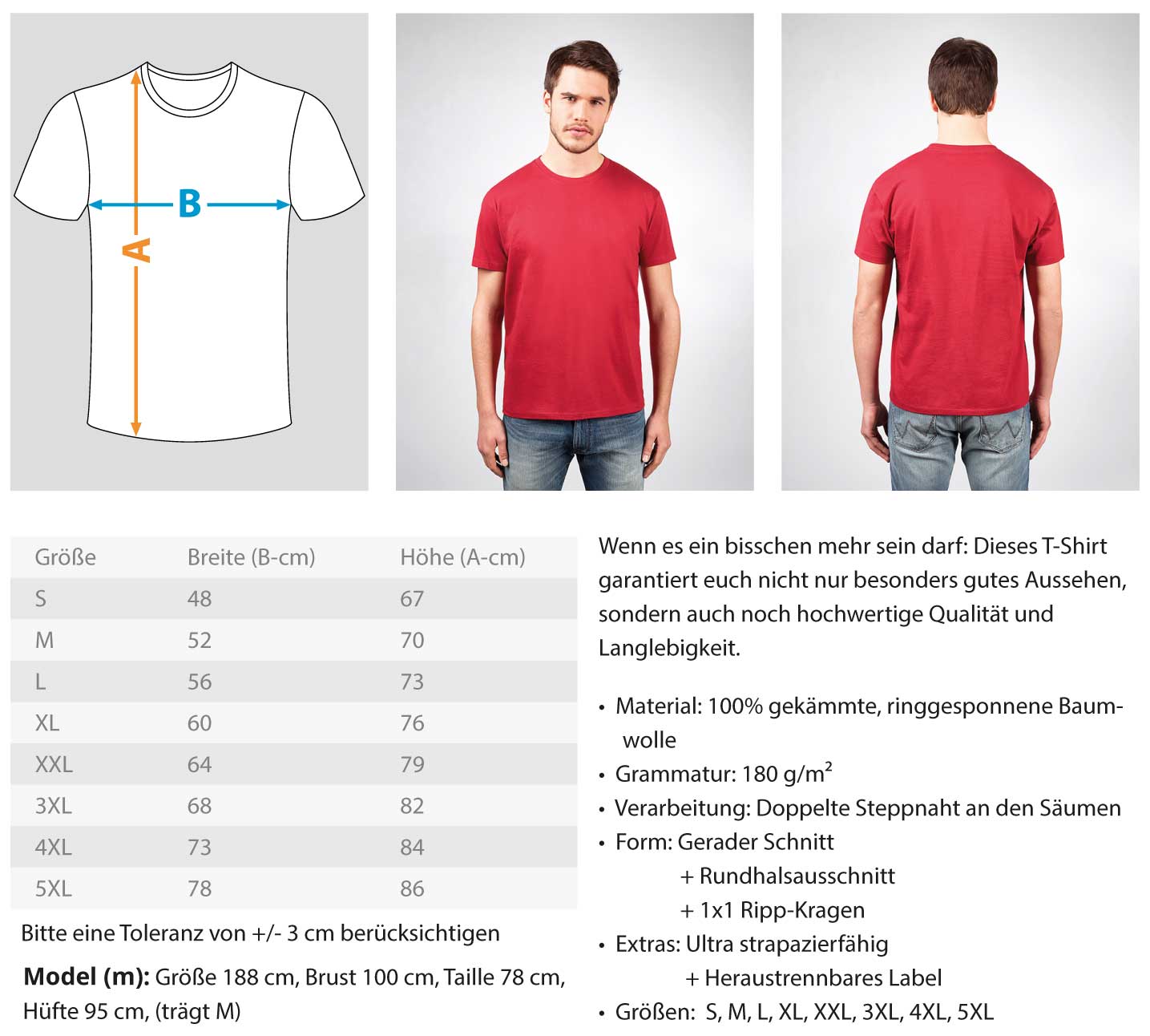 Onetooth - Herren Premiumshirt – Bild 11
